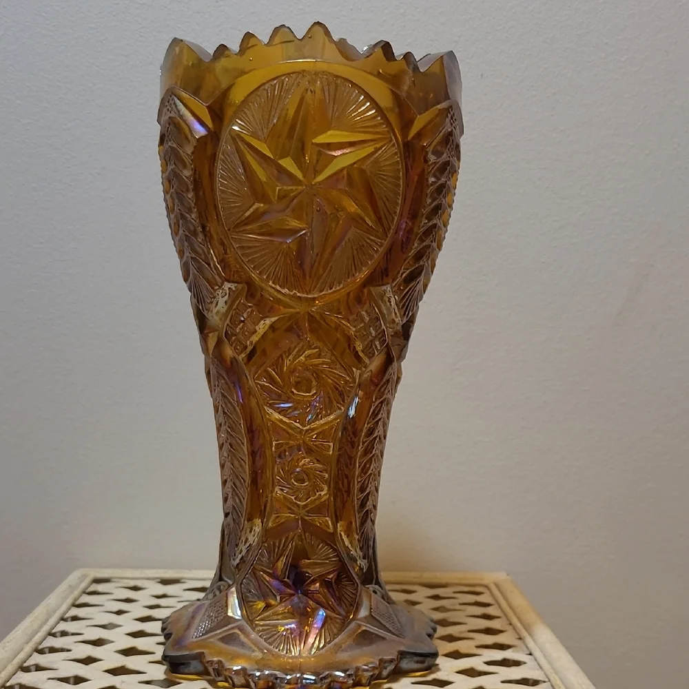 Carnival Glass LE Smith Ohio Star